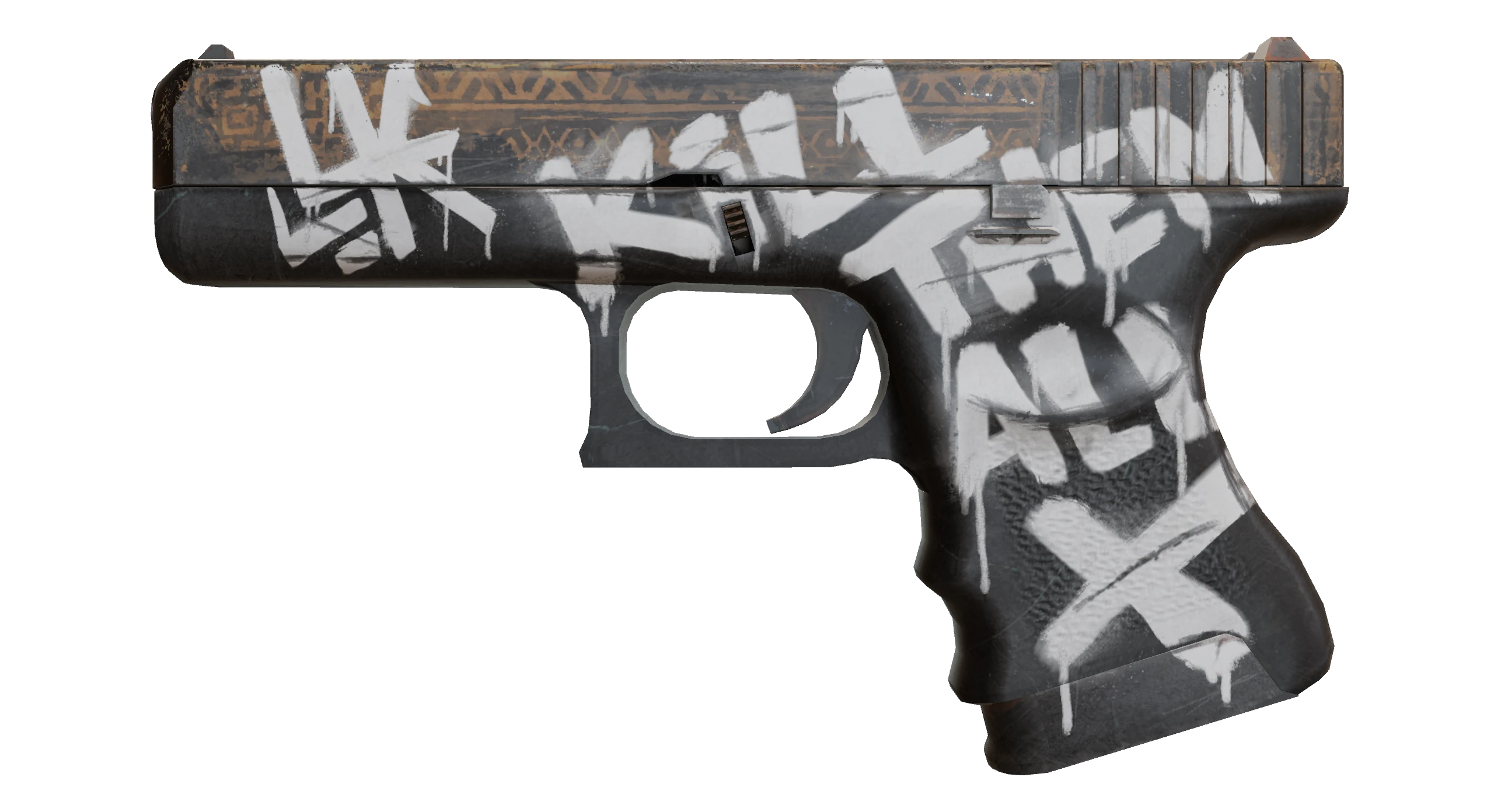 Glock-18 | Wasteland Rebel Factory New front screenshot