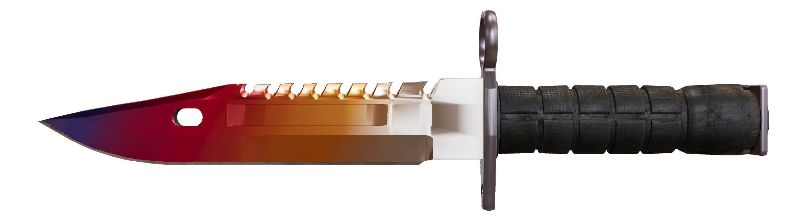 M9 Bayonet | Fade Factory New front screenshot