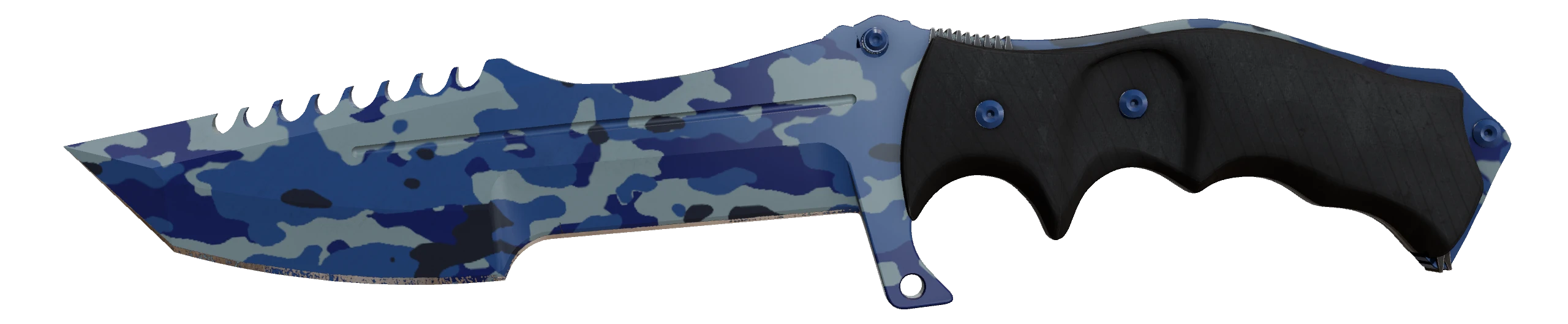Huntsman Knife | Bright Water Factory New front screenshot