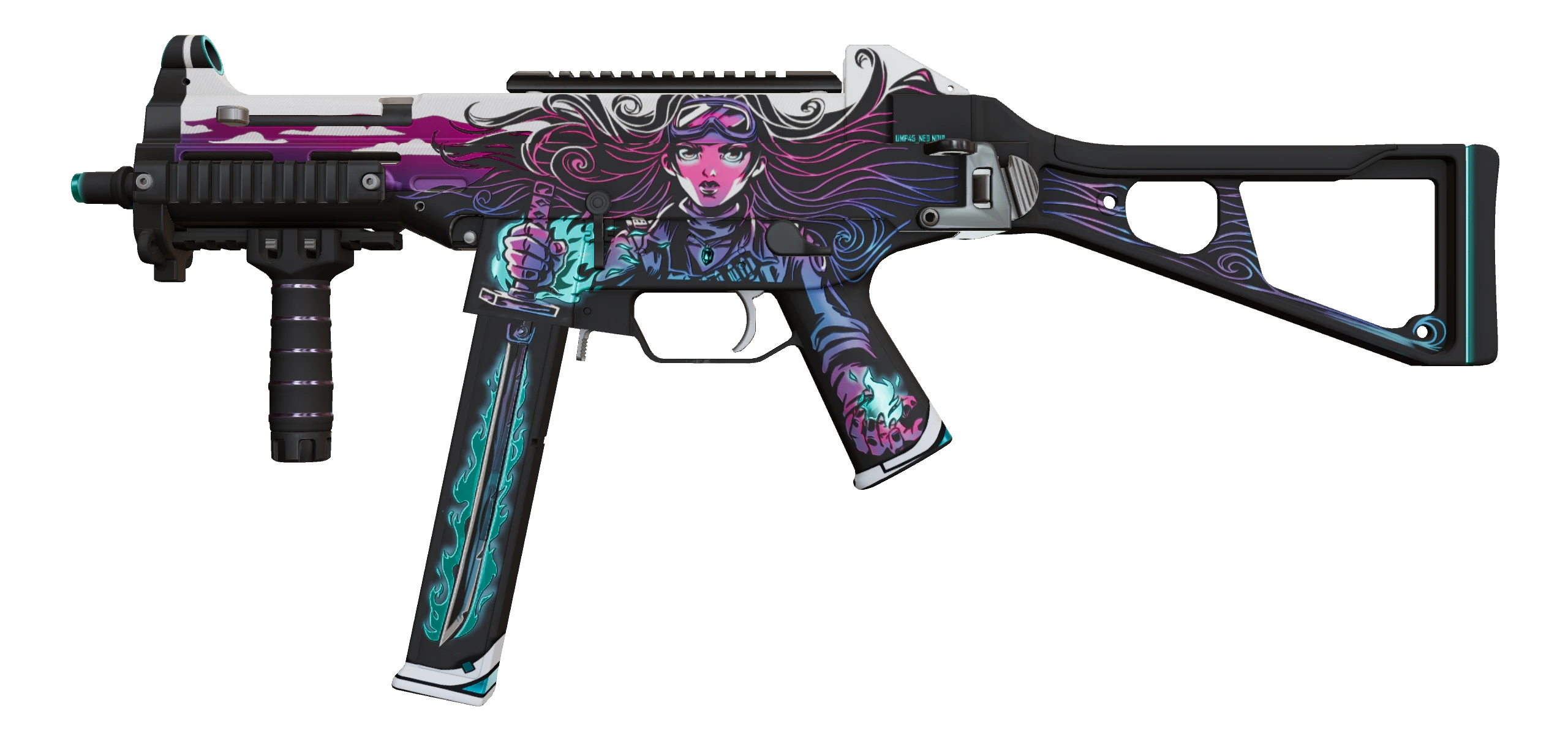 UMP-45 | Neo-Noir Factory New front screenshot