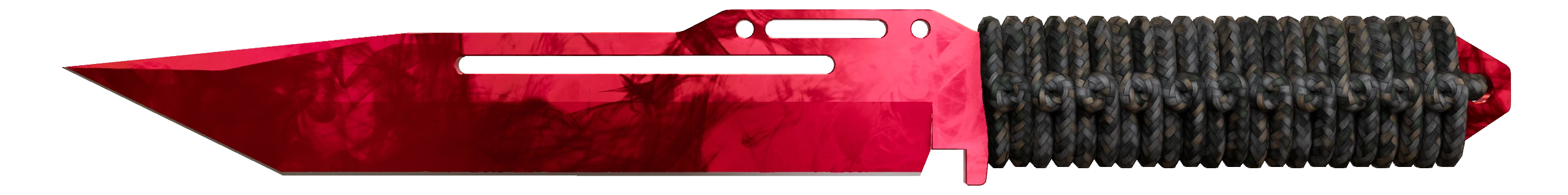 Paracord Knife | Doppler Ruby Factory New front screenshot
