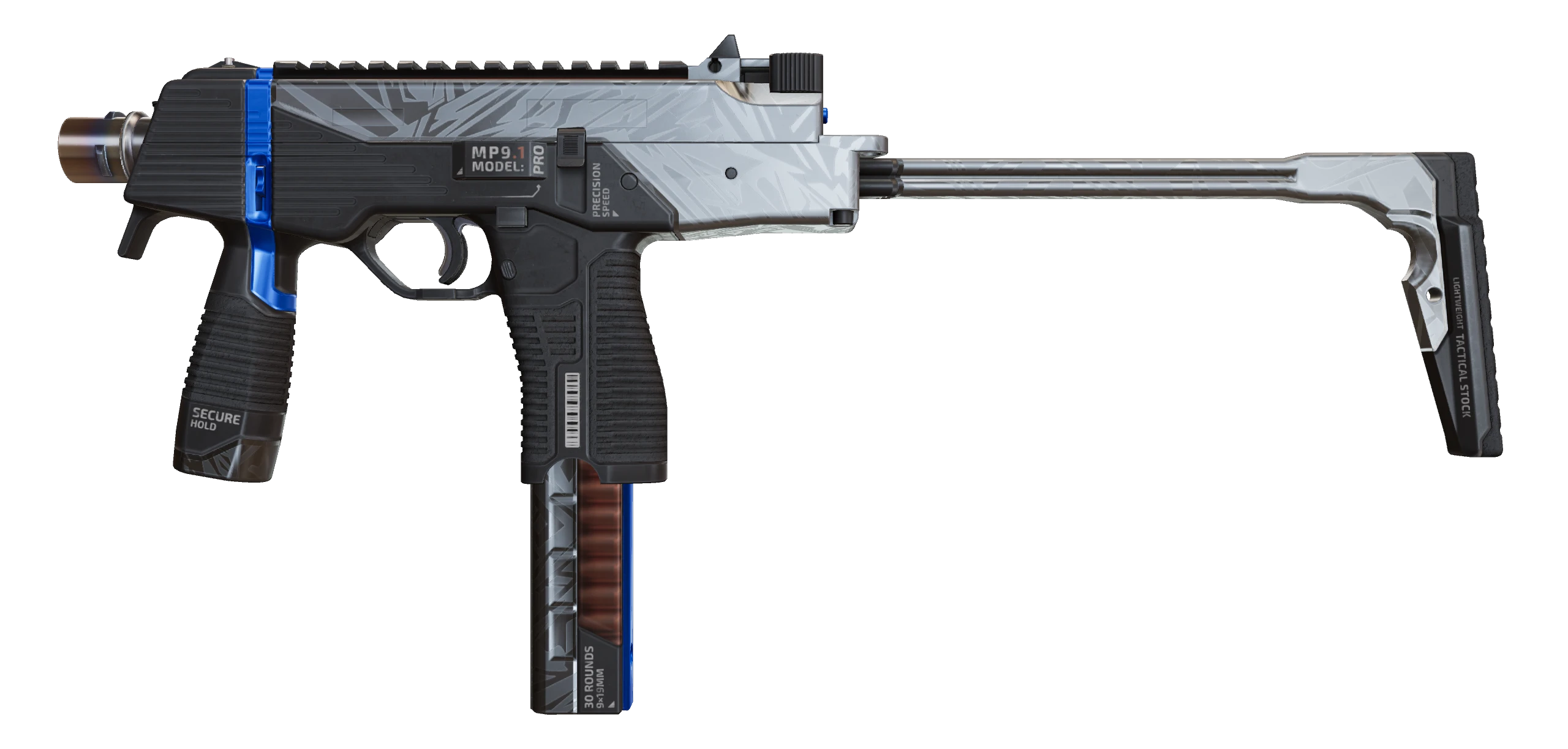 MP9 | Nexus Factory New front screenshot