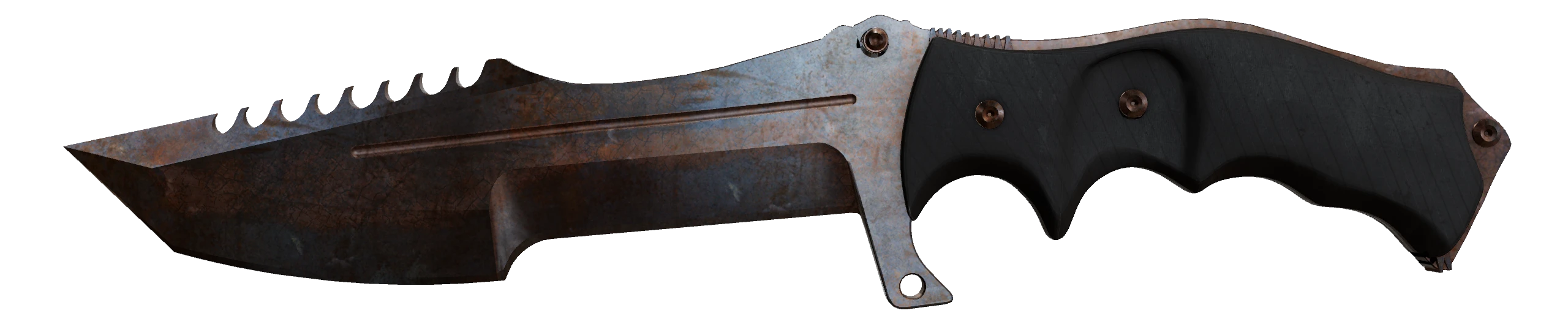 Huntsman Knife | Rust Coat Well-Worn front screenshot