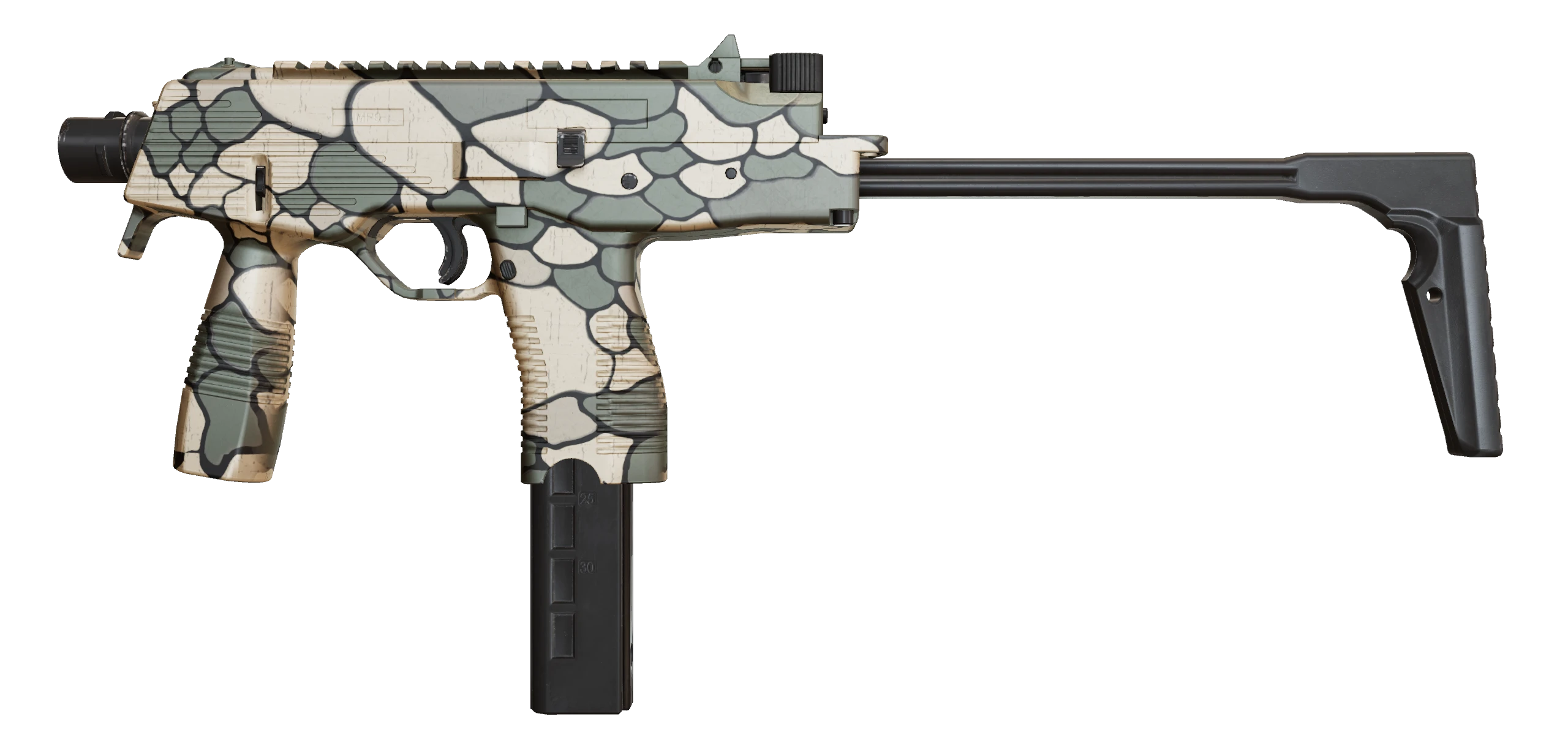 MP9 | Sand Scale Factory New front screenshot