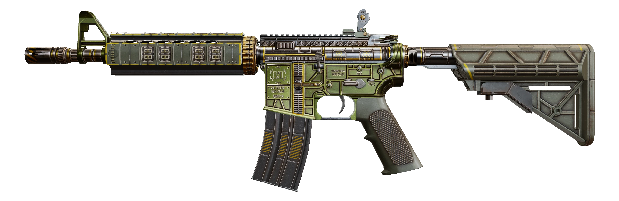M4A4 | The Battlestar Factory New front screenshot