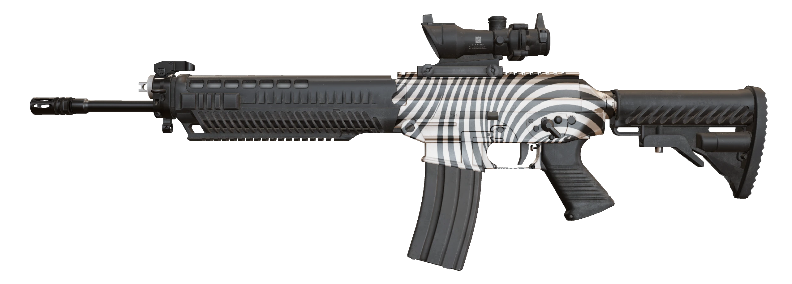 SG 553 | Hypnotic Factory New front screenshot
