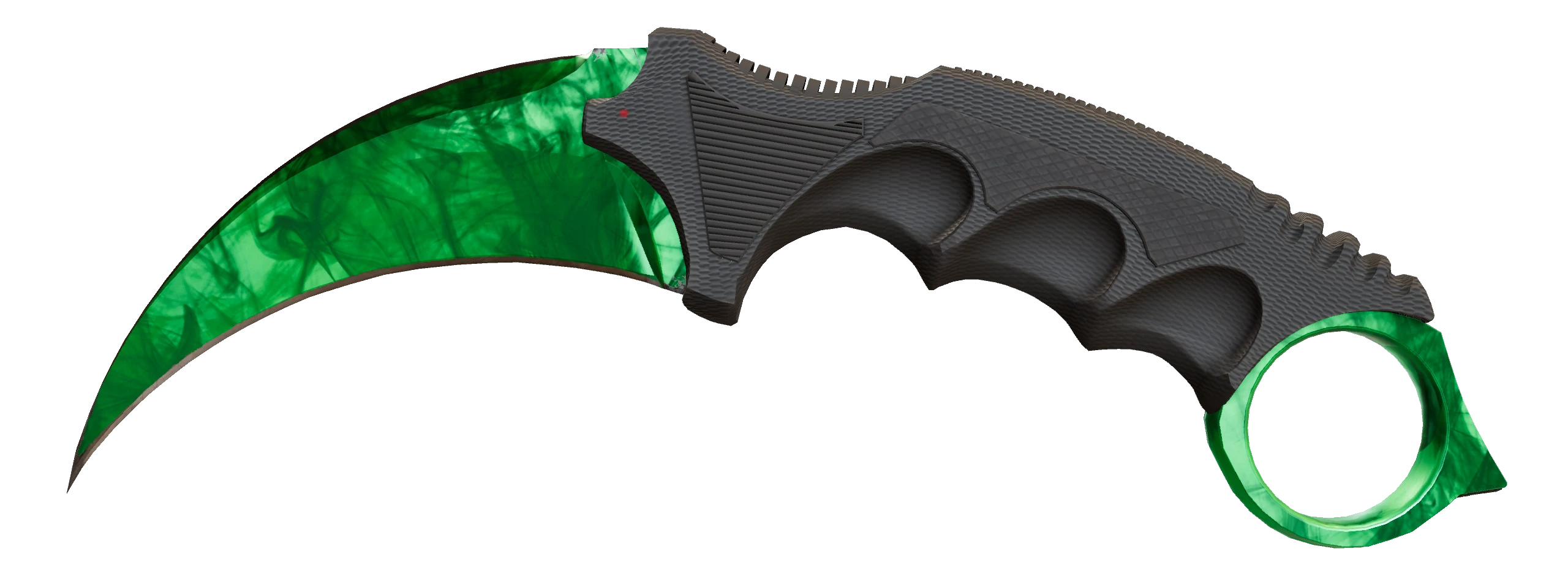 Karambit | Gamma Doppler Emerald Factory New front screenshot