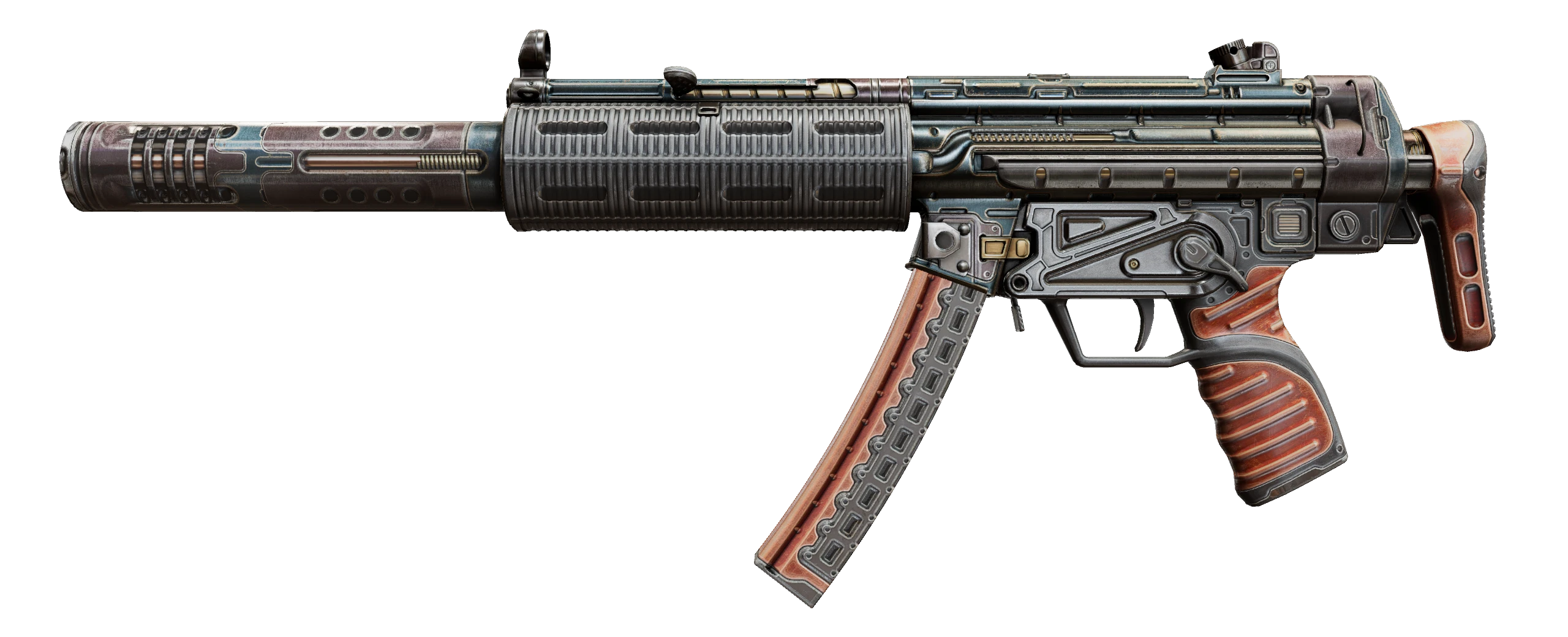 MP5-SD | Gauss Factory New front screenshot