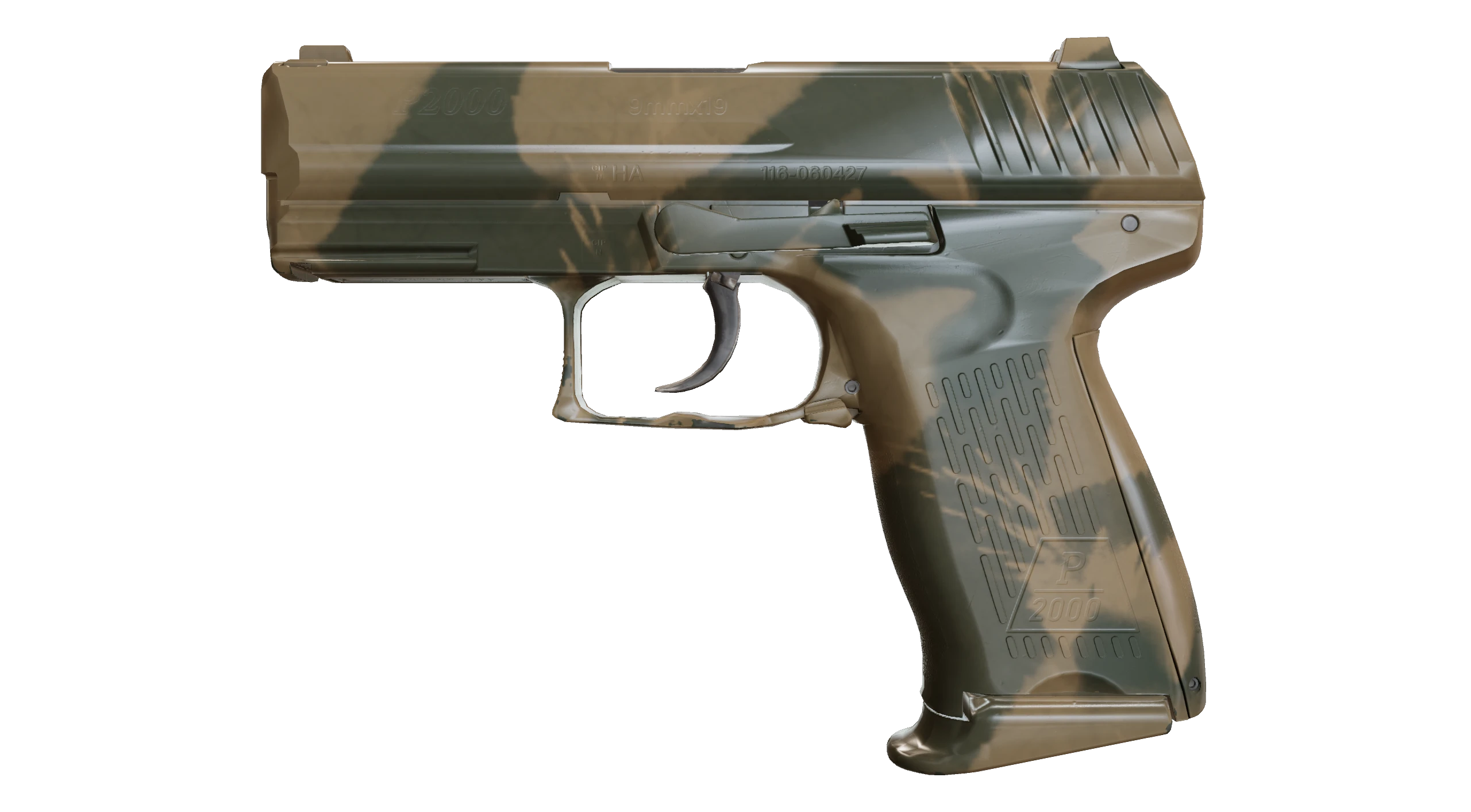 P2000 | Grassland Leaves Factory New front screenshot