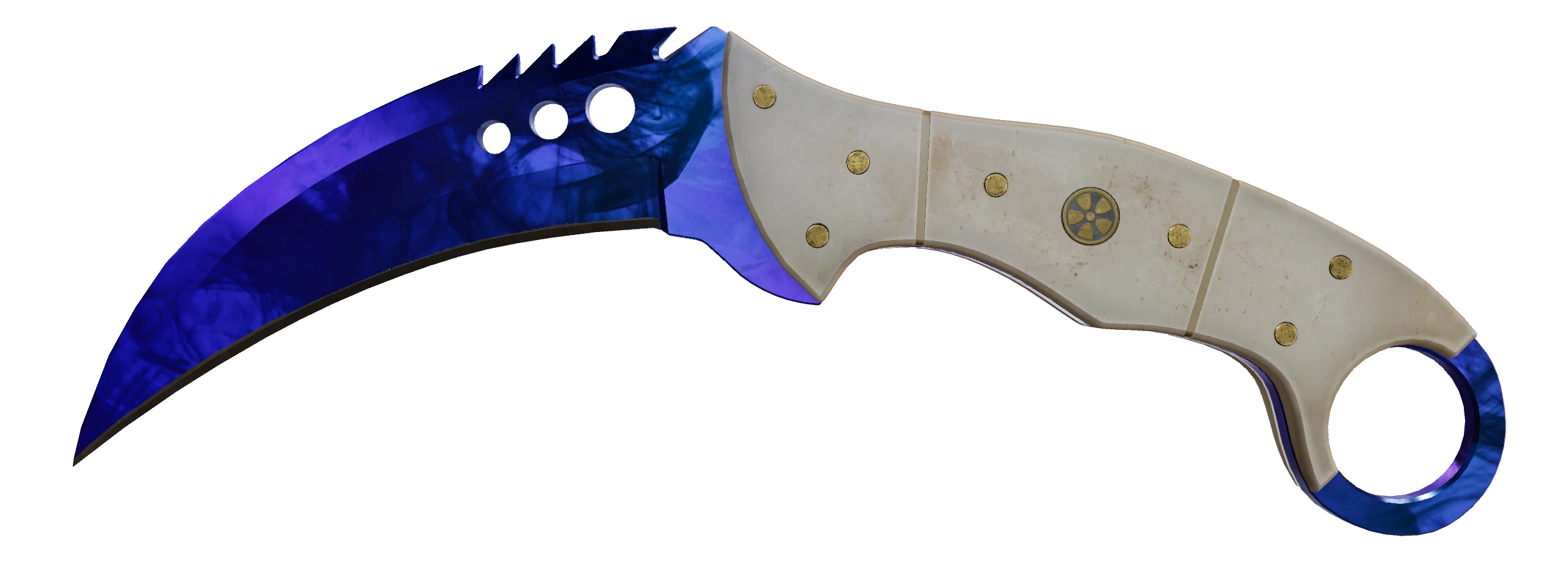 Talon Knife | Doppler Sapphire Factory New front screenshot