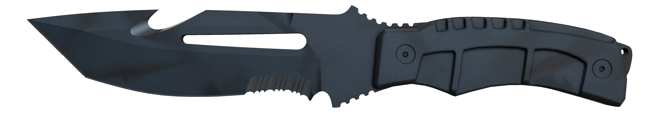 Survival Knife | Night Stripe Factory New front screenshot