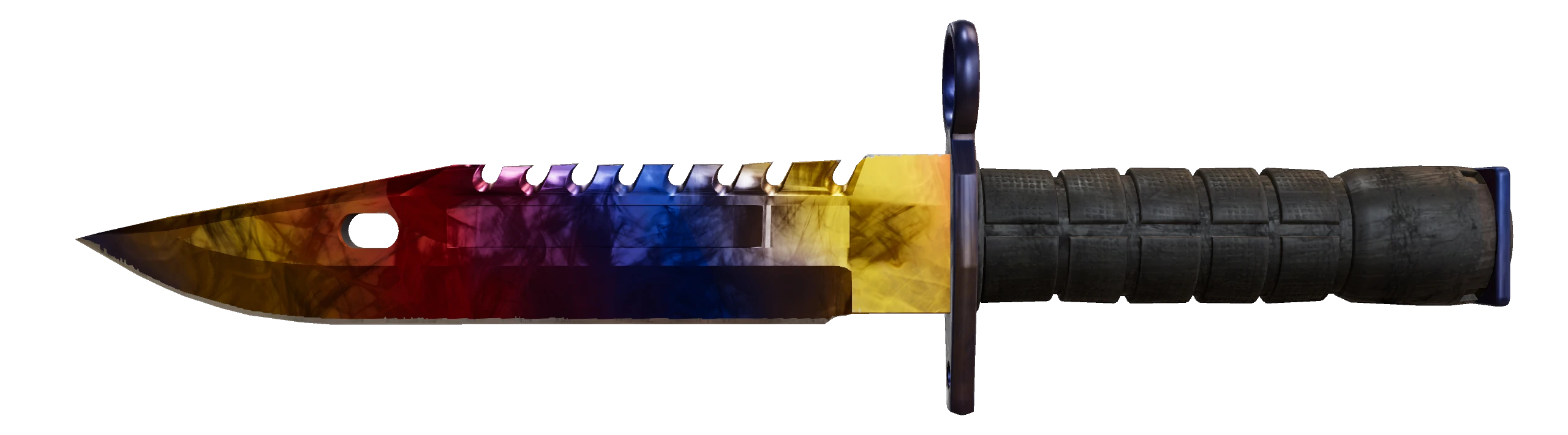 M9 Bayonet | Marble Fade Factory New front screenshot
