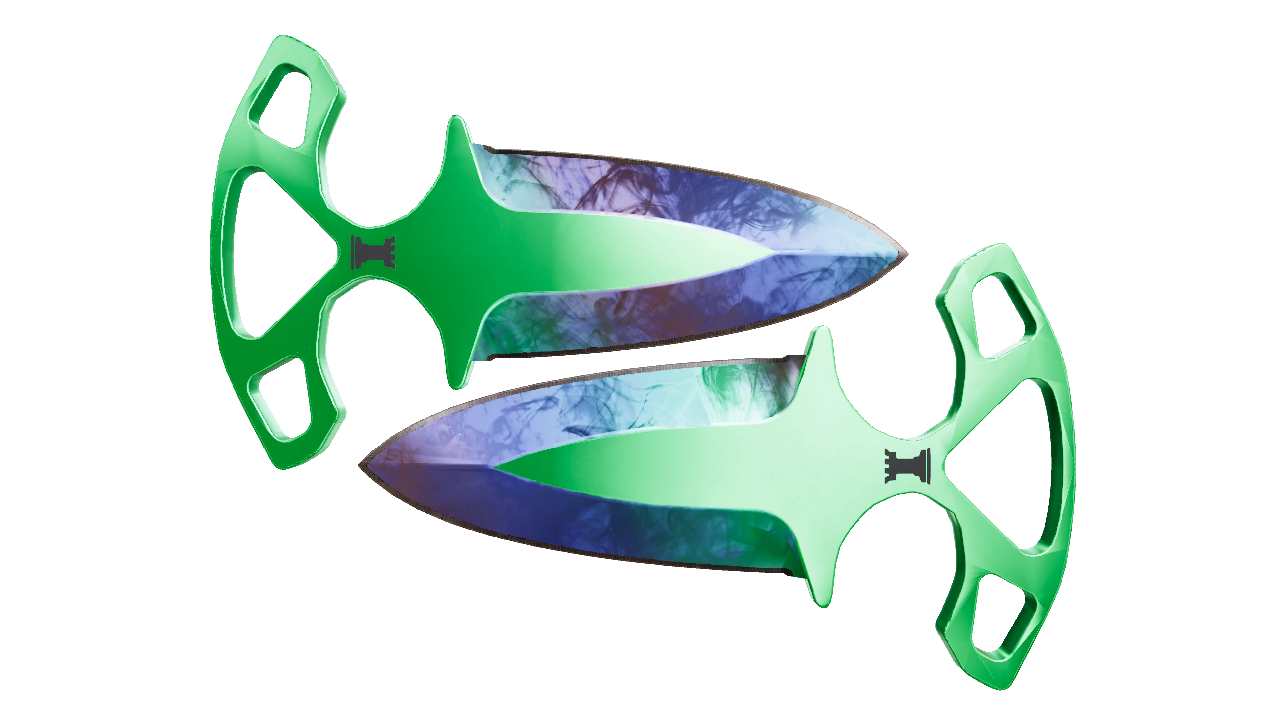 Shadow Daggers | Gamma Doppler Phase 1 Factory New front screenshot