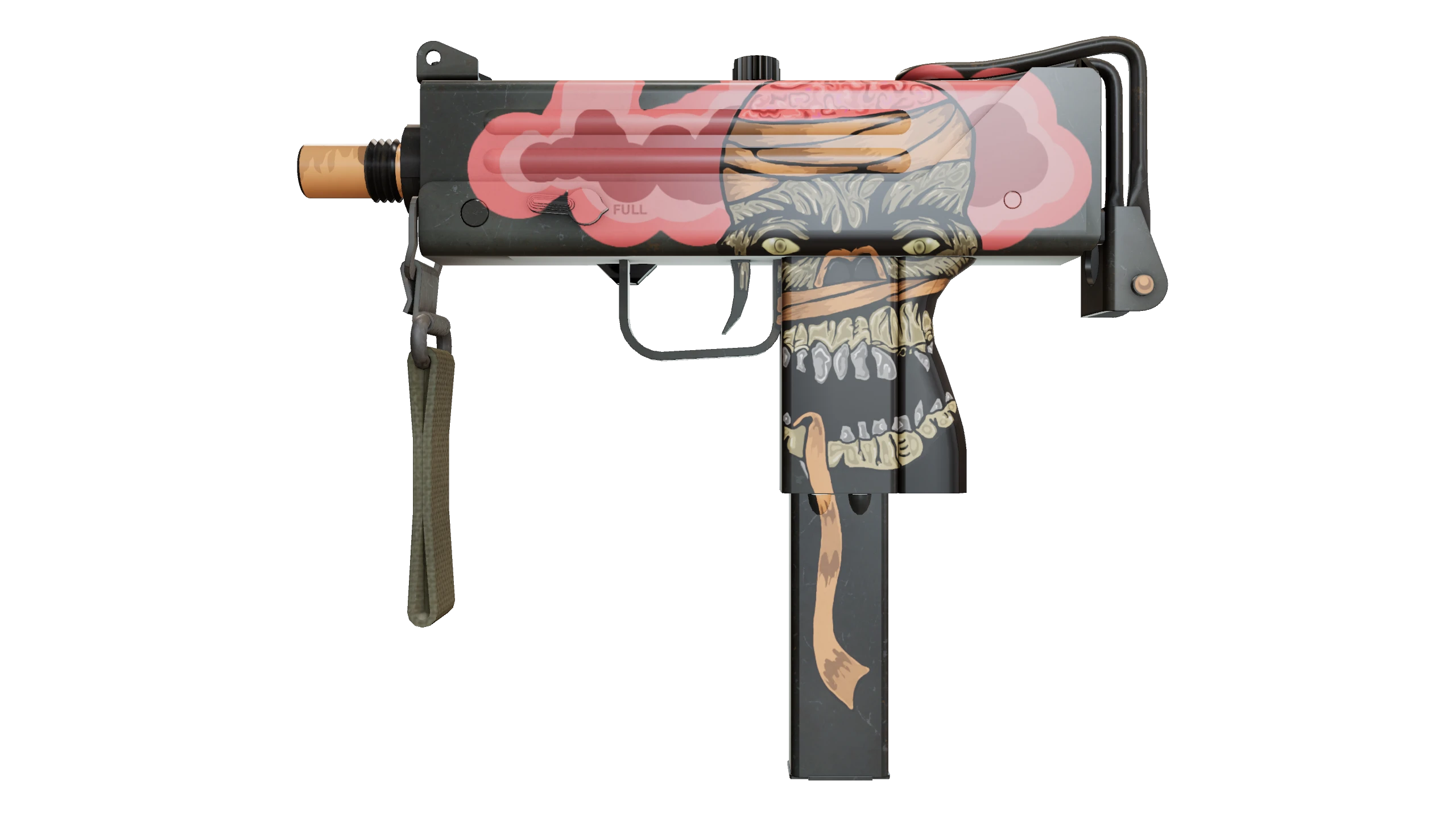 MAC-10 | Curse Factory New front screenshot
