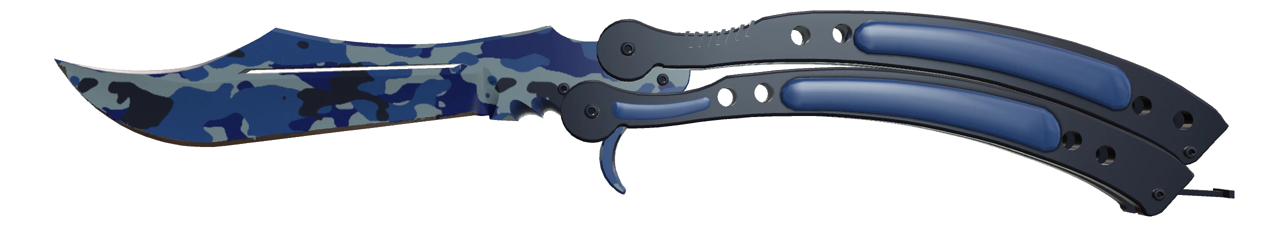 Butterfly Knife | Bright Water Factory New front screenshot