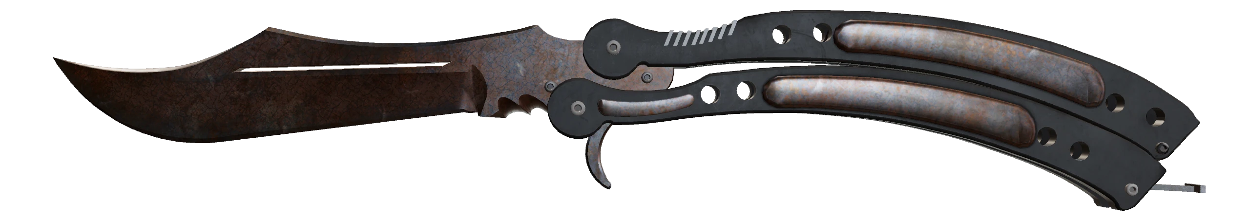 Butterfly Knife | Rust Coat Well-Worn front screenshot