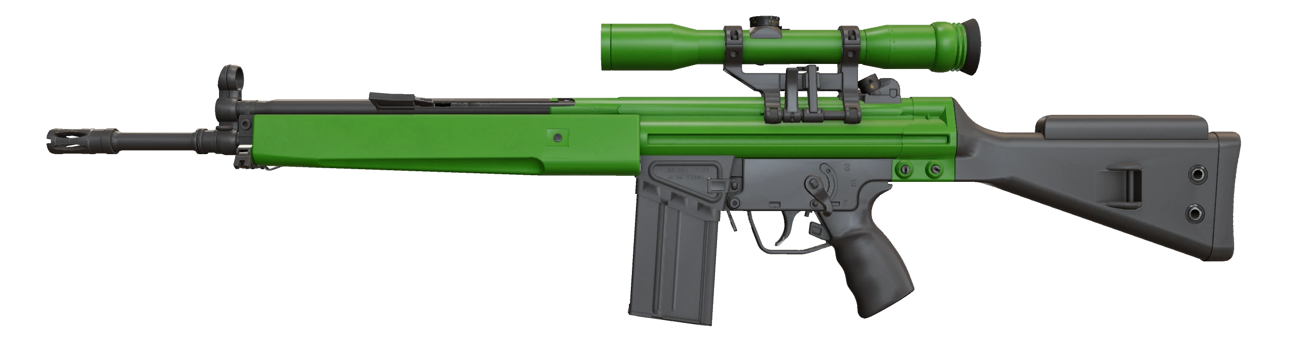G3SG1 | Green Apple Factory New front screenshot
