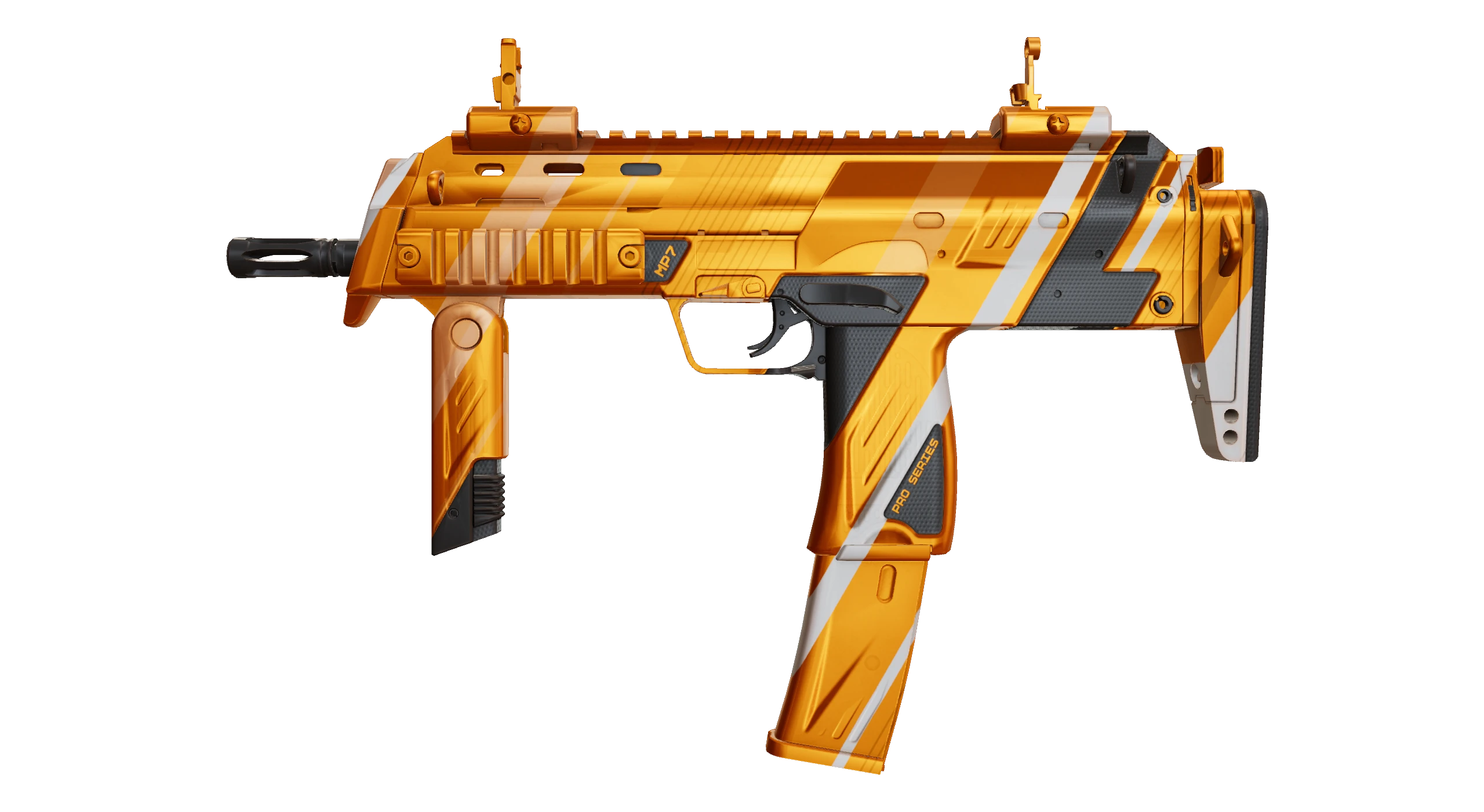 MP7 | Amberline Factory New front screenshot