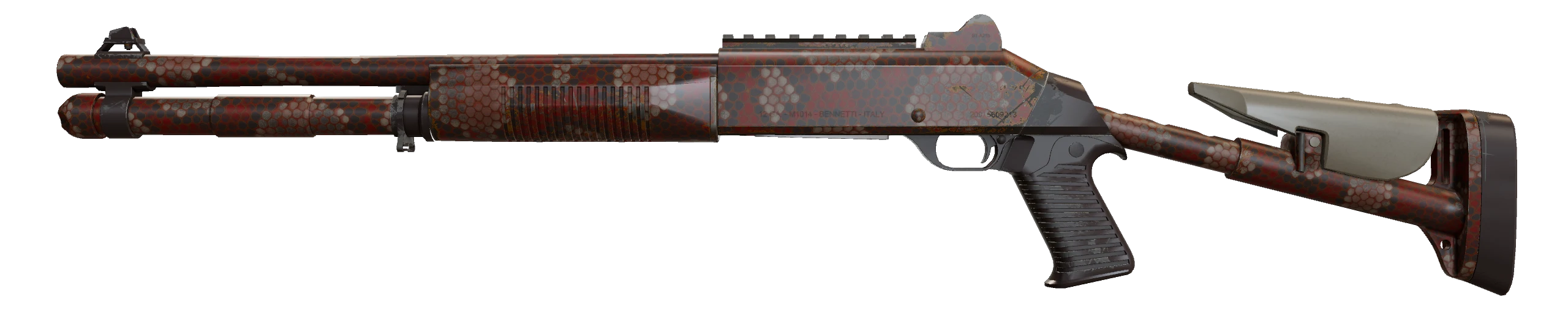 XM1014 | Red Python Minimal Wear front screenshot