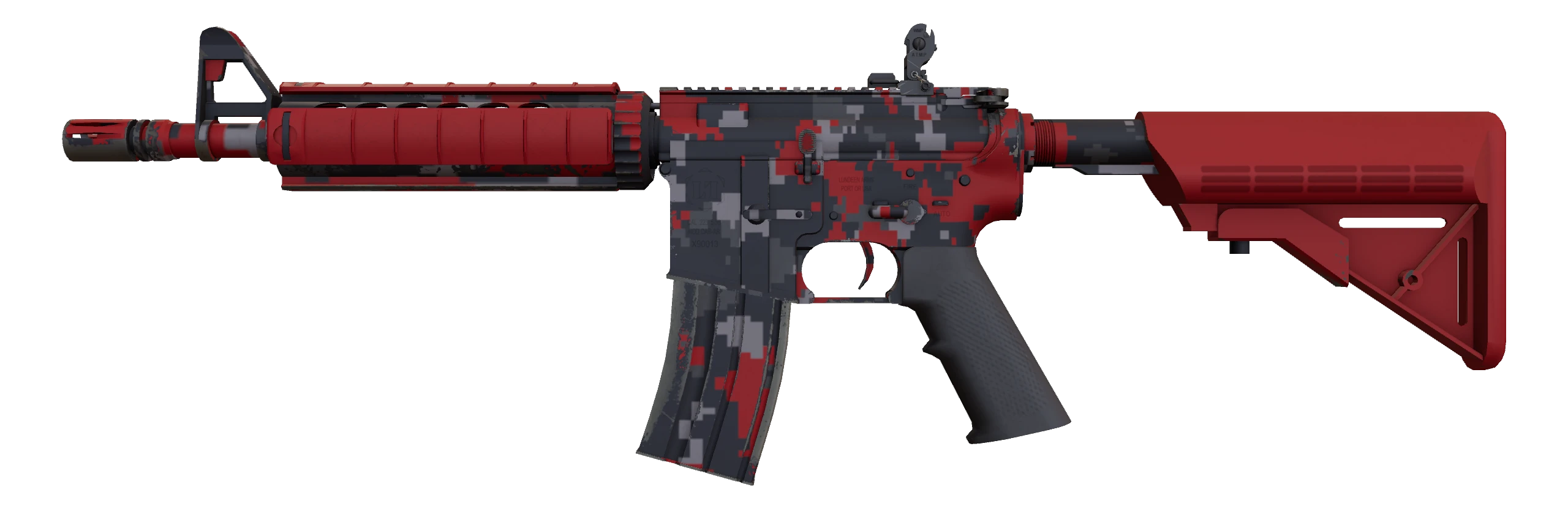 M4A4 | Red DDPAT Factory New front screenshot