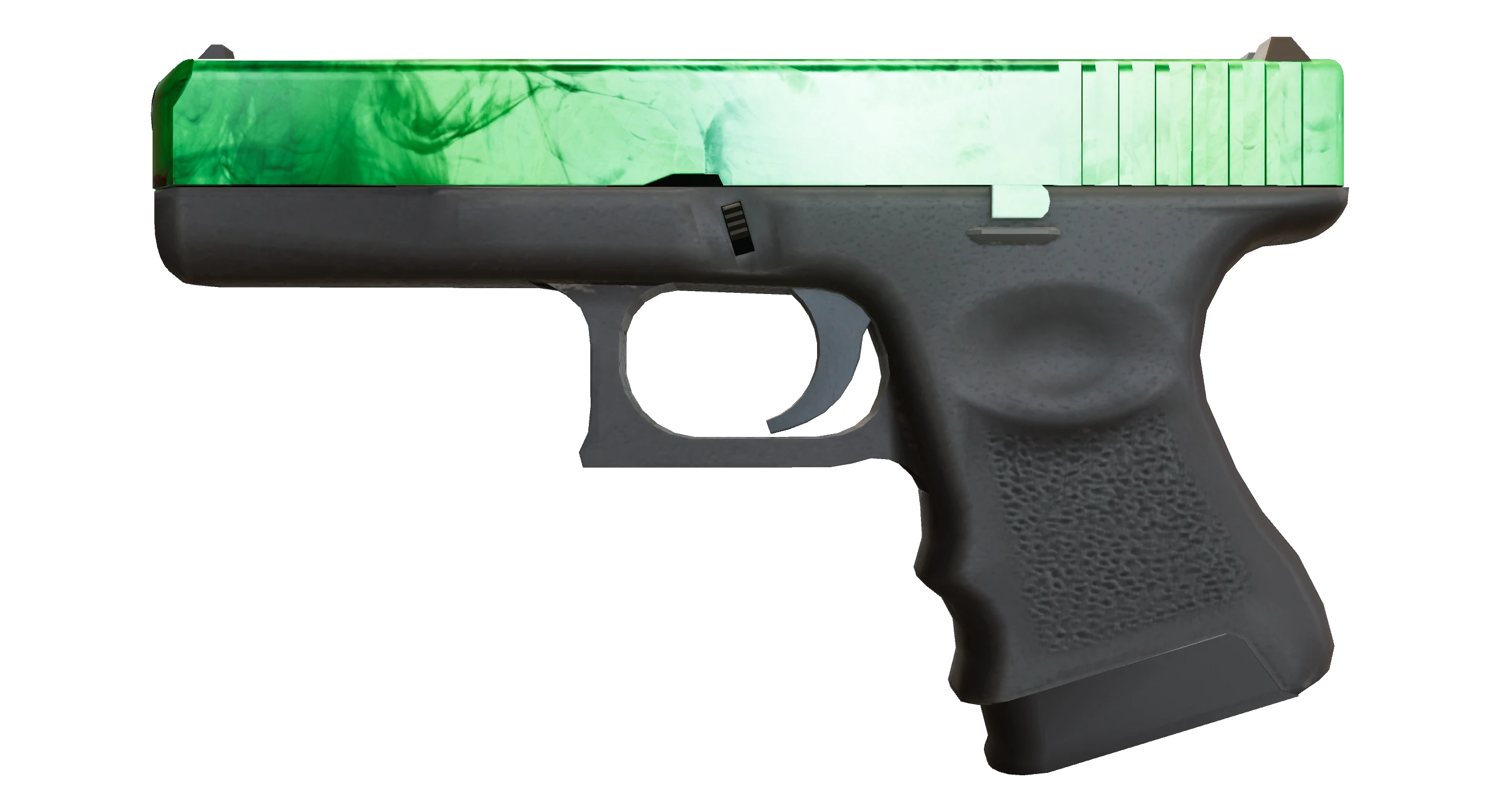 Glock-18 | Gamma Doppler Emerald Factory New front screenshot