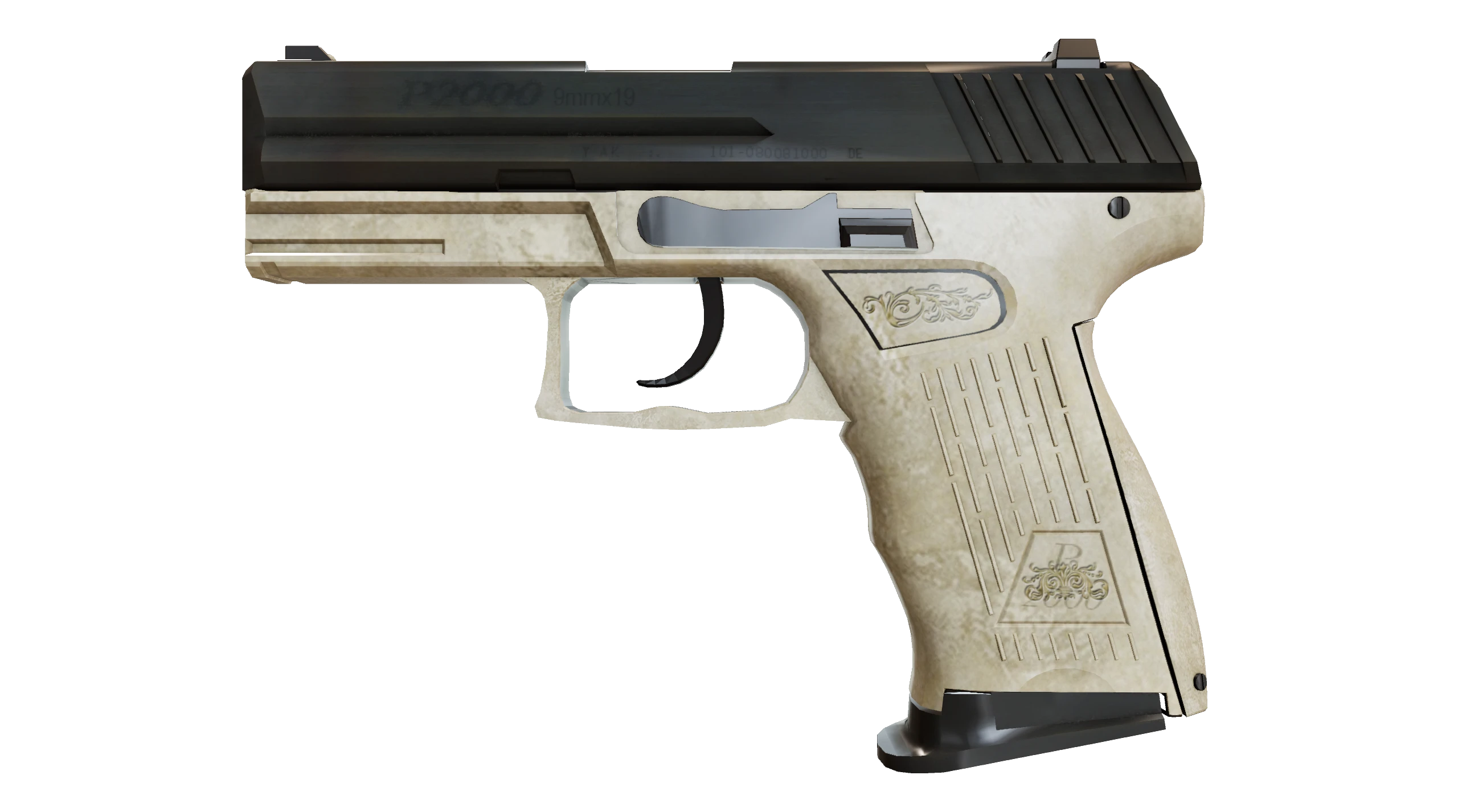 P2000 | Ivory Factory New front screenshot