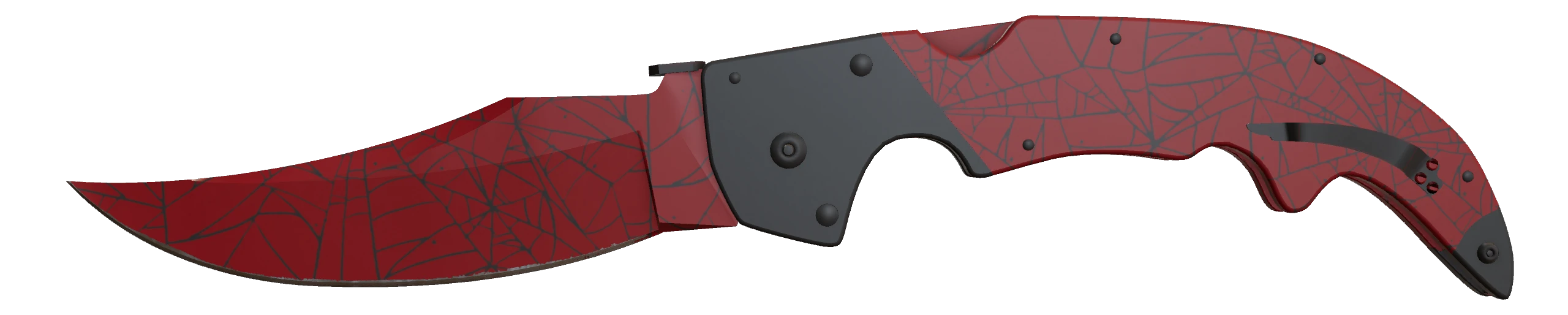 Falchion Knife | Crimson Web Factory New front screenshot