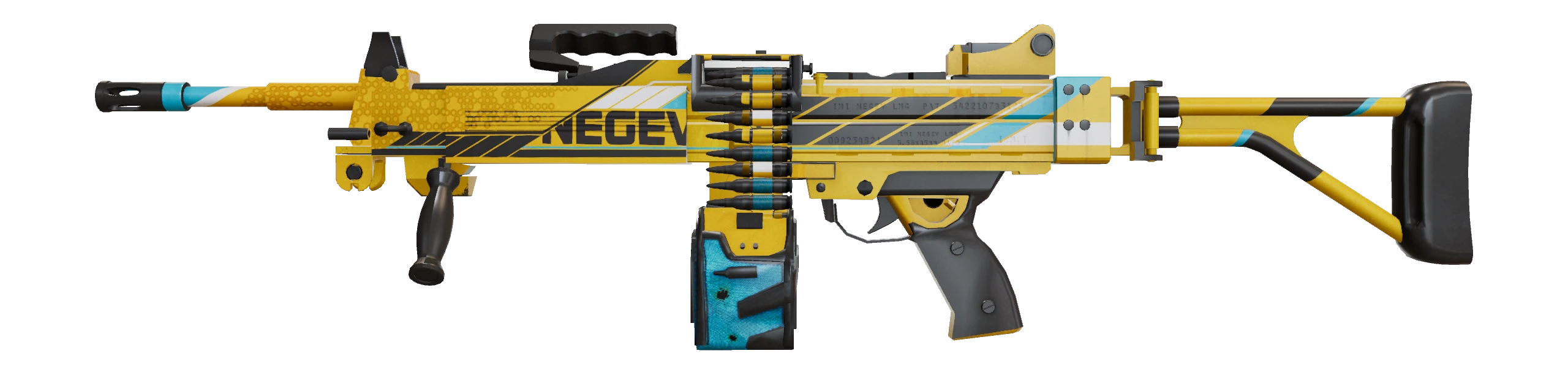 Negev | Power Loader Factory New front screenshot