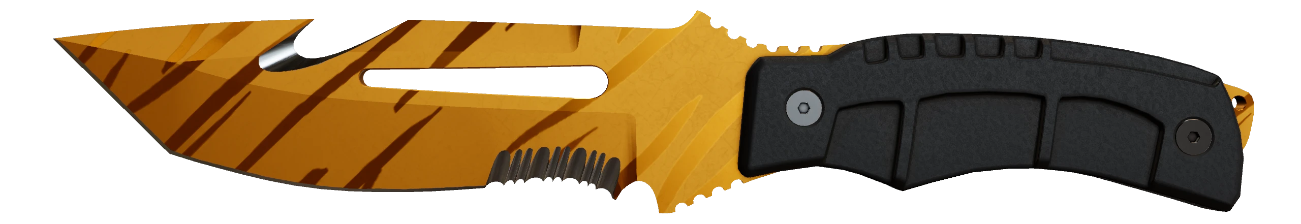 Survival Knife | Tiger Tooth Factory New front screenshot