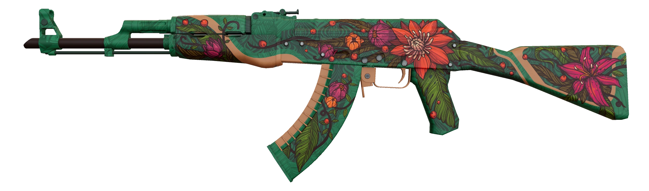 AK-47 | Wild Lotus Factory New front screenshot