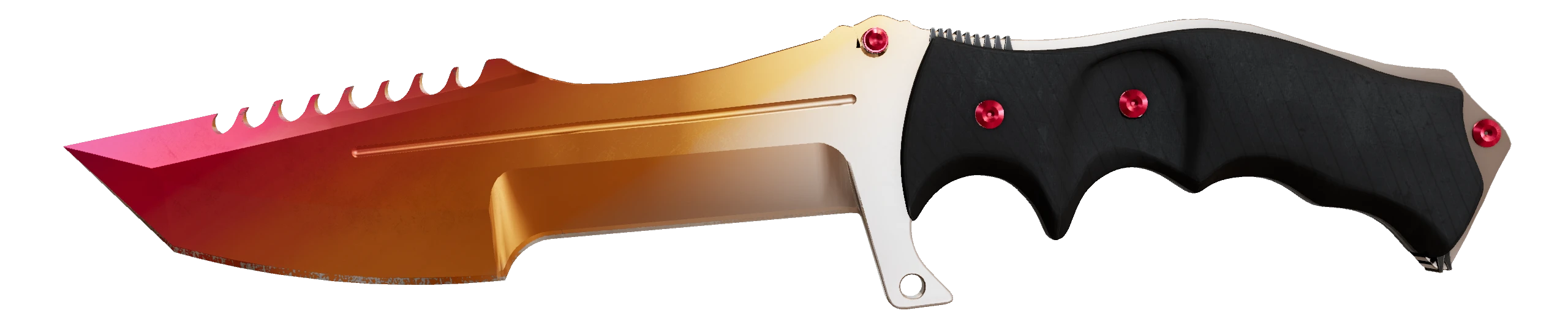 Huntsman Knife | Fade Factory New front screenshot