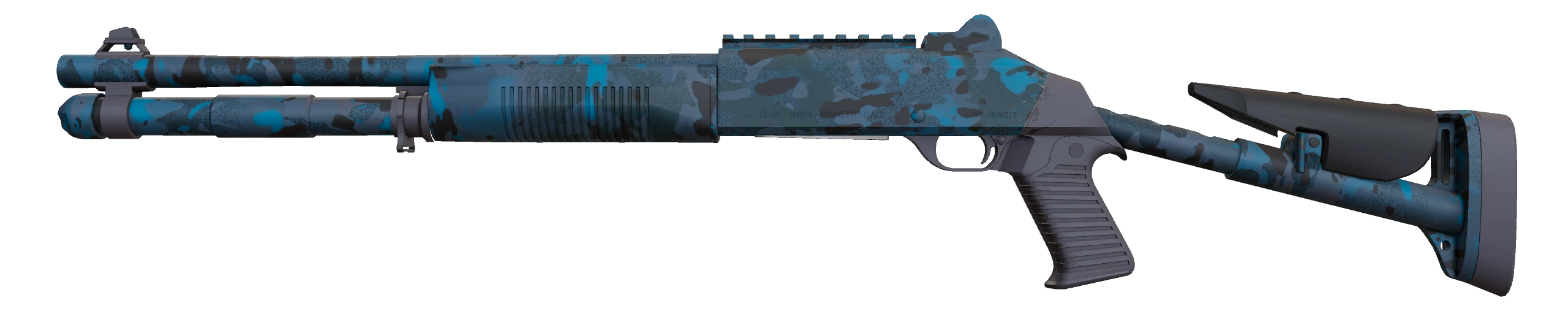 XM1014 | VariCamo Blue Factory New front screenshot