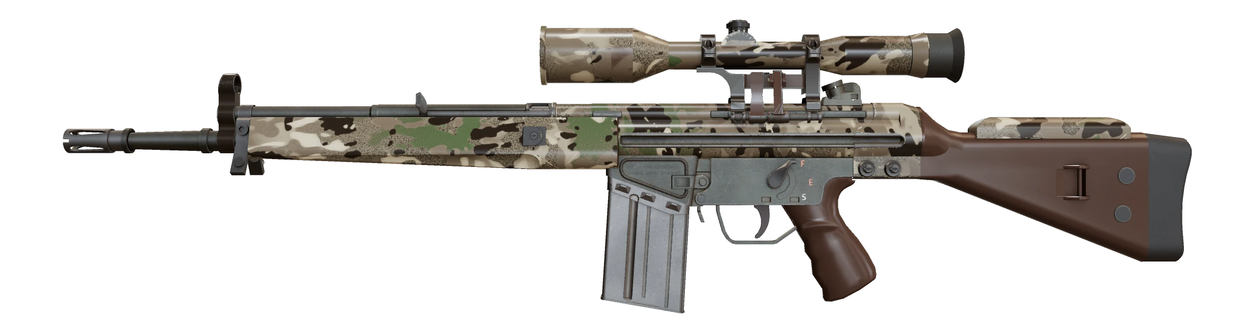 G3SG1 | VariCamo Factory New front screenshot