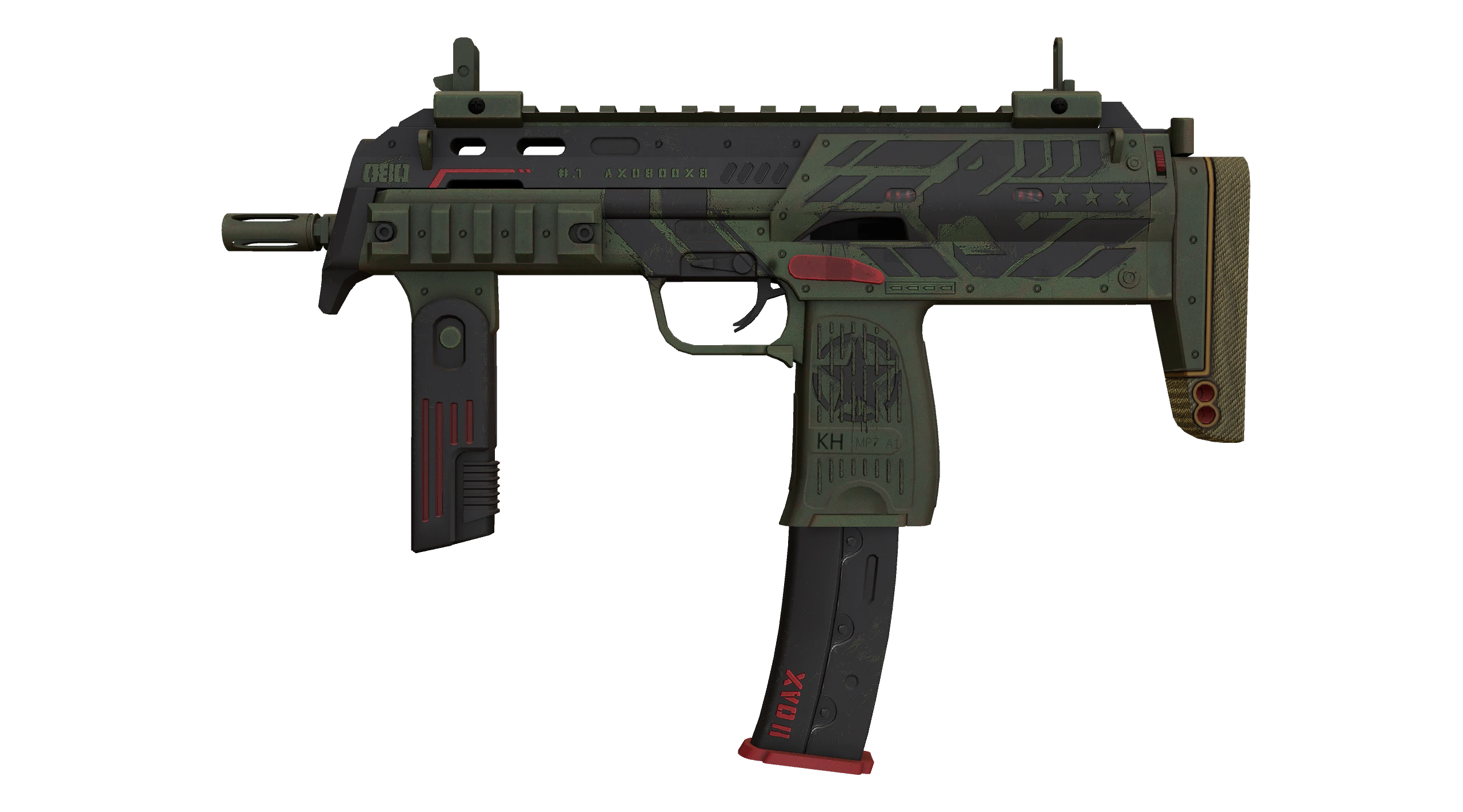 MP7 | Guerrilla Factory New front screenshot