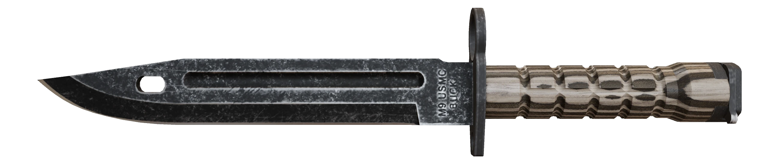 Bayonet | Black Laminate Factory New front screenshot