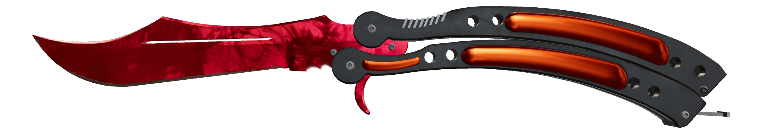 Butterfly Knife | Doppler Ruby Factory New front screenshot