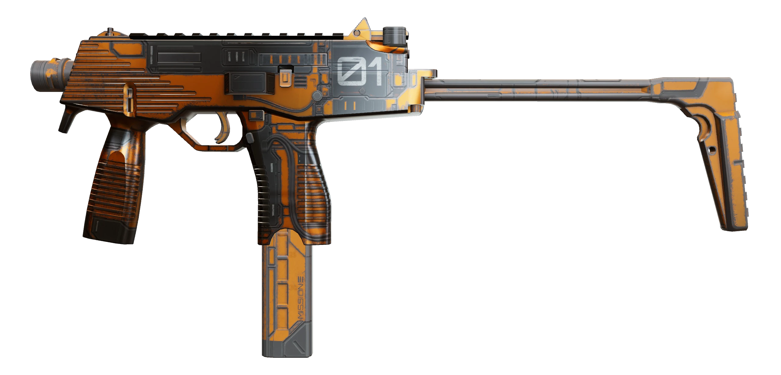 MP9 | Modest Threat Factory New front screenshot