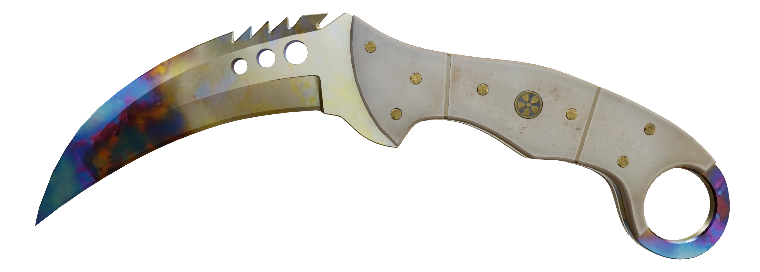 Talon Knife | Case Hardened Factory New front screenshot
