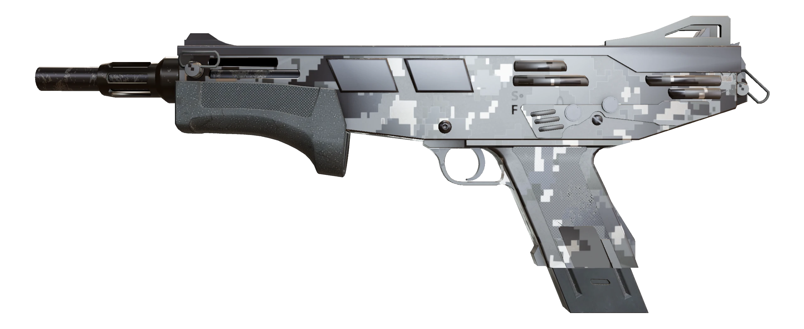 MAG-7 | Metallic DDPAT Factory New front screenshot