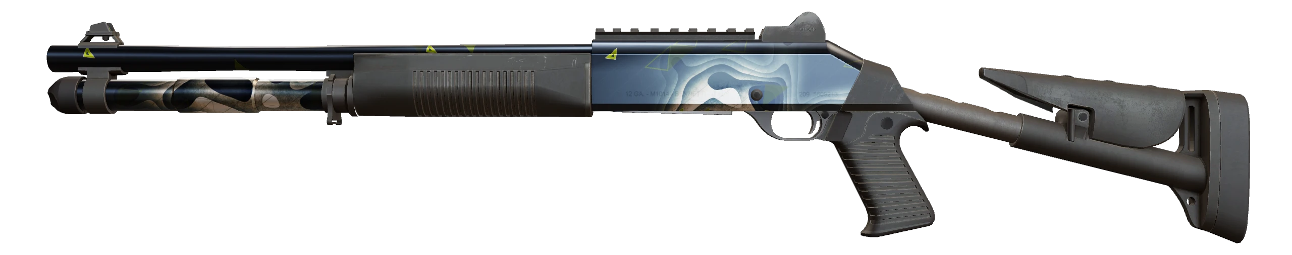 XM1014 | Quicksilver Factory New front screenshot