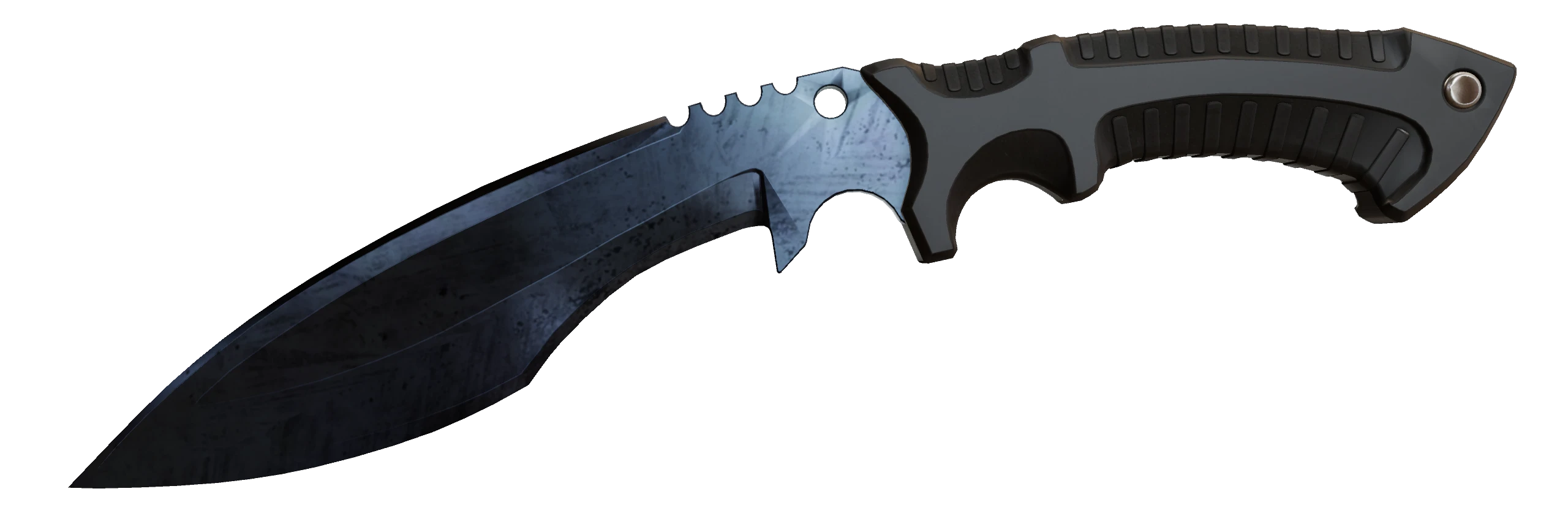 Kukri Knife | Blue Steel Factory New front screenshot