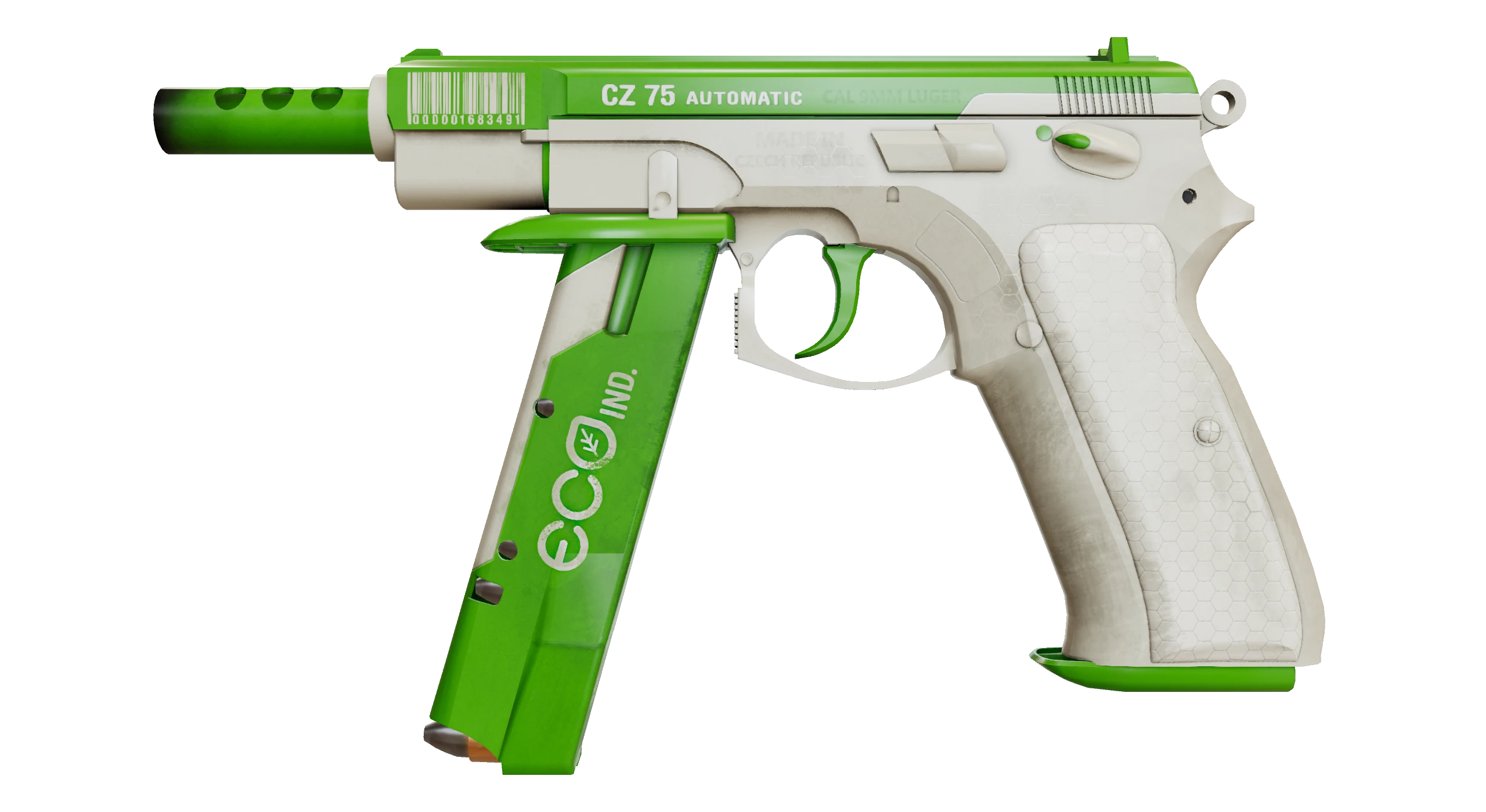 CZ75-Auto | Eco Factory New front screenshot