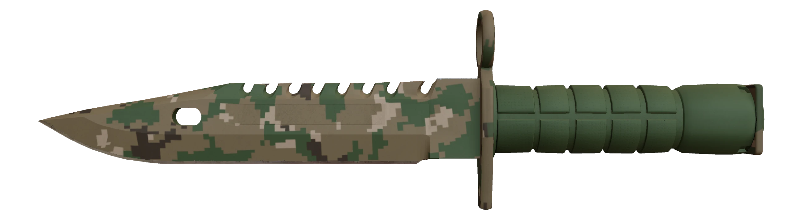 M9 Bayonet | Forest DDPAT Factory New front screenshot