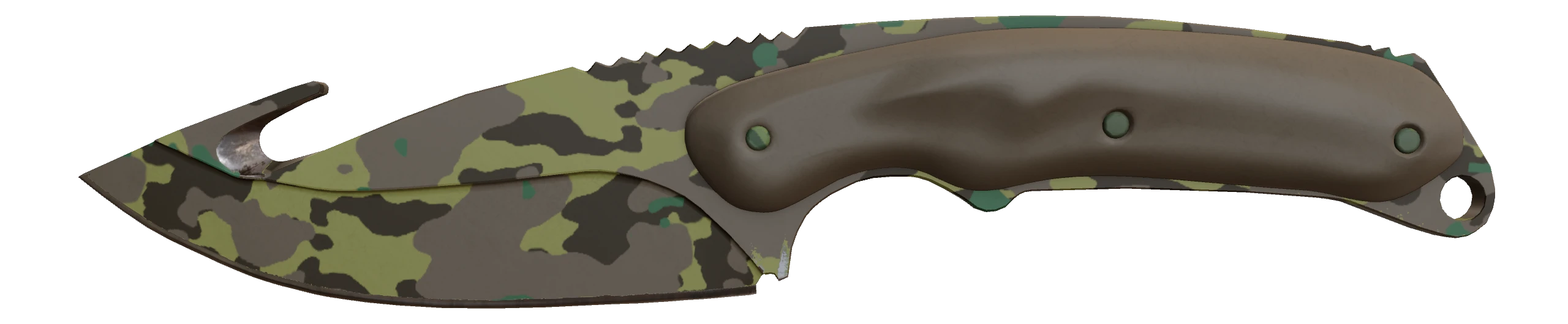 Gut Knife | Boreal Forest Factory New front screenshot