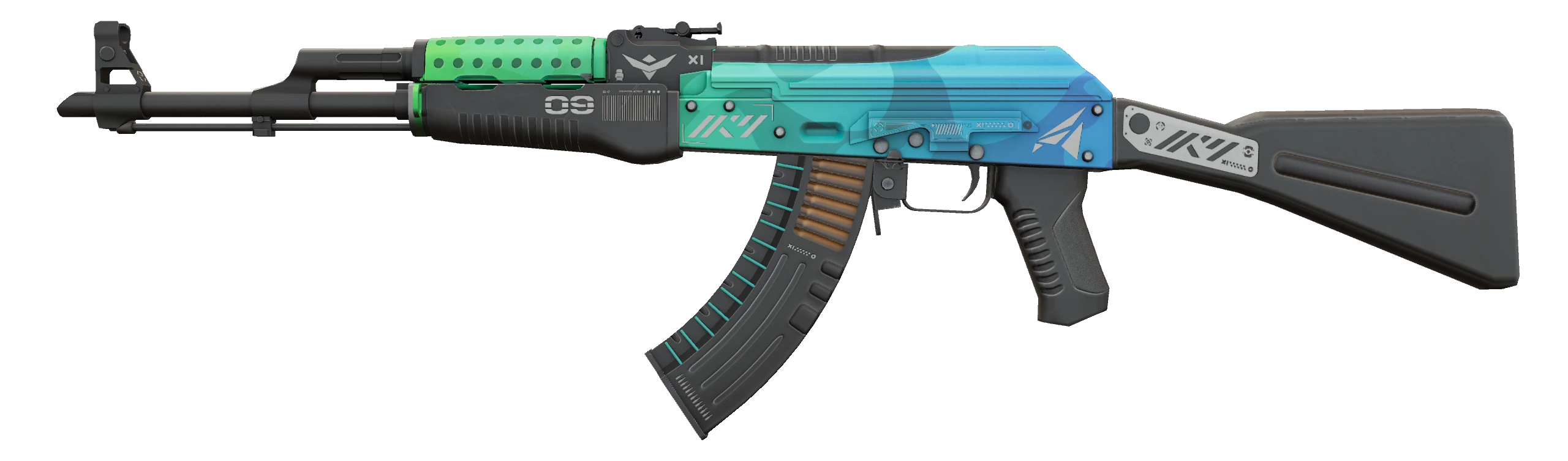 AK-47 | Ice Coaled Factory New front screenshot