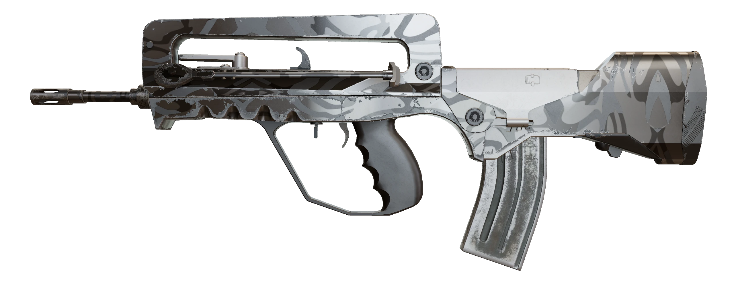 FAMAS | Dark Water Minimal Wear front screenshot