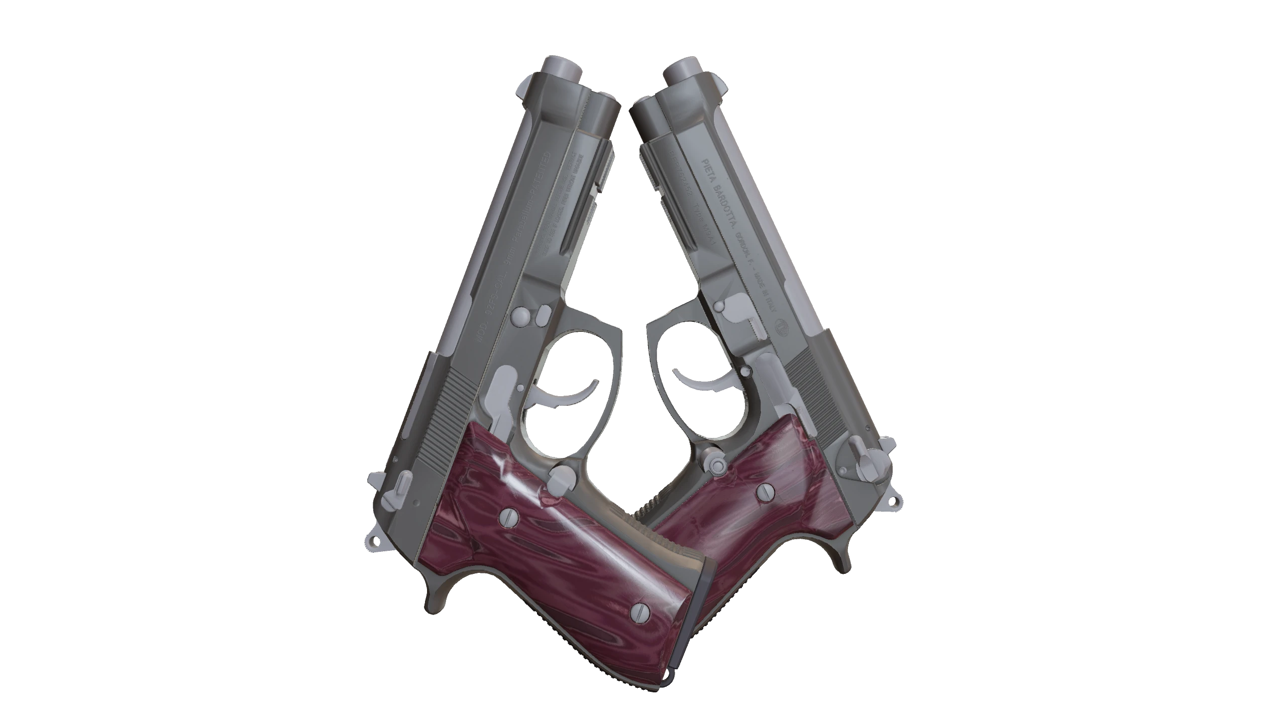 Dual Berettas | BorDeux Factory New front screenshot