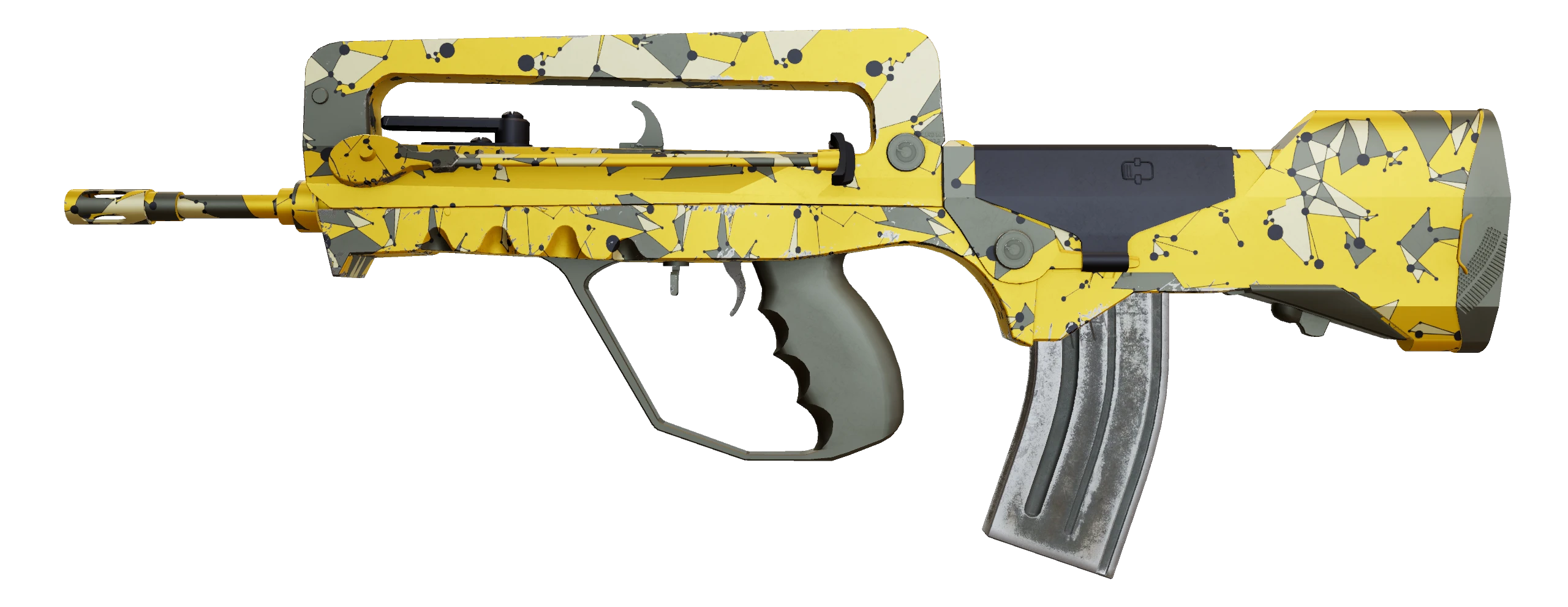 FAMAS | Neural Net Factory New front screenshot