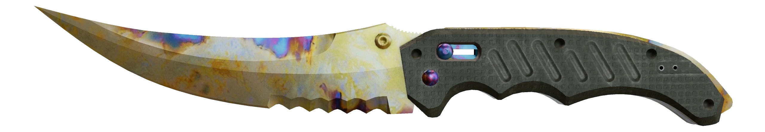 Flip Knife | Case Hardened Factory New front screenshot