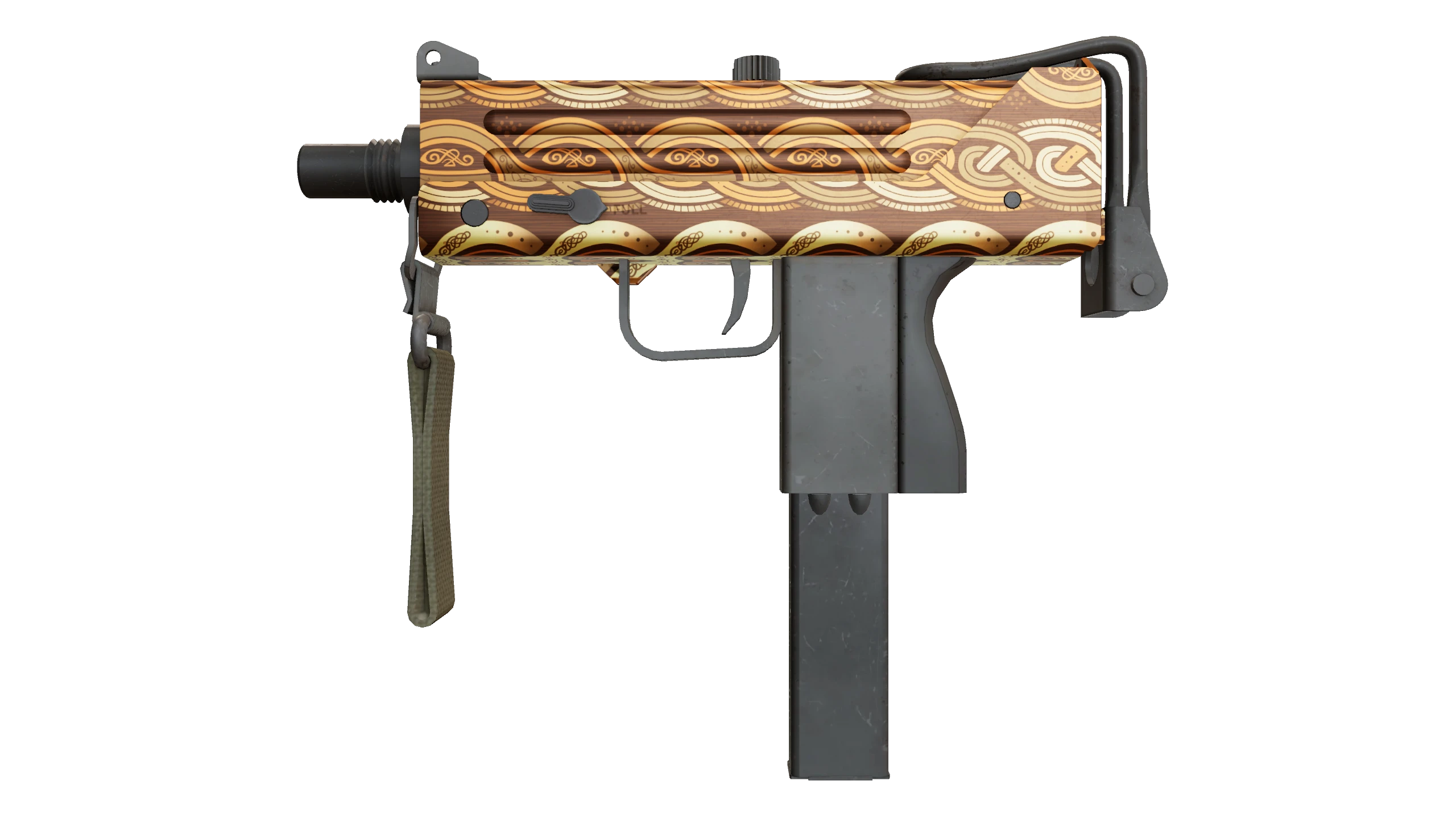 MAC-10 | Copper Borre Factory New front screenshot